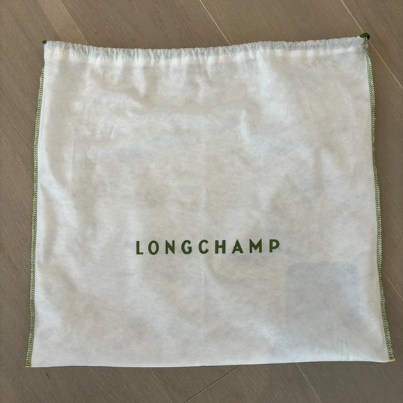 BNWT Lonchamp satchel in orange cowhide leather - Picture 7 of 8